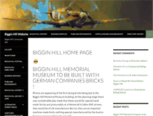 Tablet Screenshot of bigginhill.co.uk